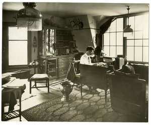アーネスト・トンプソン・セトン、1918年頃（ゼラチンシルバー写真 作： Jessie Tarbox Beals