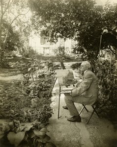 ハリー・フェン、アーティスト、1905-11年頃（ゼラチンシルバー写真 作： Jessie Tarbox Beals
