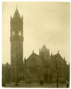 アメリカ、ボストン、オールド・サウス・チャーチ、1902-10年頃（ゼラチンシルバー写真 作： Jessie Tarbox Beals