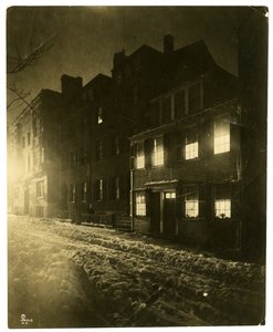 米国マサチューセッツ州ボストン、ピンクニー通り、1902-10年頃（ゼラチンシルバー写真