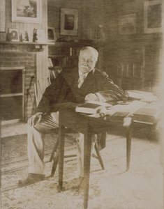 ウィリアム・ディーン・ハウエルズの肖像（1837-1920）1918-20 作： Jessie Tarbox Beals