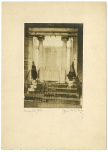 米国マサチューセッツ州ボストン、ウーマンズシティクラブ、1902-10年頃（ゼラチンシルバー写真