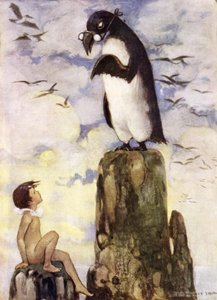 Charles Kingsley による The Water Babies のイラスト (カラー リソ)