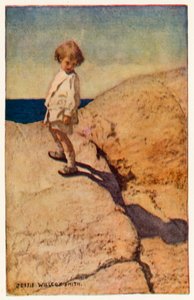 私の影（カラーリソ） 作： Jessie Willcox Smith