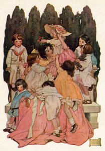 おばさんへ（カラーリソ） 作： Jessie Willcox Smith