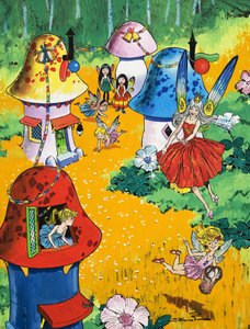 妖精と妖精の家