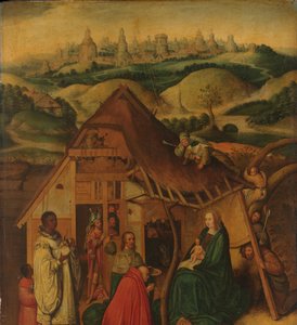 魔術師の崇拝 作： Jheronimus Bosch (copy after)
