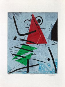 トリニティ、2017年（木版画）