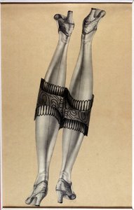 コラージュ「Deux belles jambes」-Jindrich Styrsky（1899-1942） (48 of 35) 作： Jindrich Styrsky