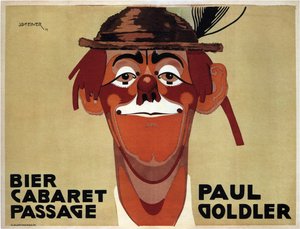 ビア・キャバレー・パッセージ。 ポール・ゴールドラー、1914年 作： Jo Steiner