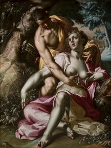 ケファルスとプロクリス (プロクリスの死) 作： Joachim Anthonisz Wtewael