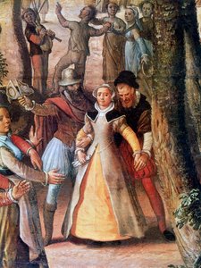 国の祭典、詳細、1563 作： Joachim Beuckelaer