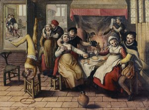 売春宿 作： Joachim Beuckelaer