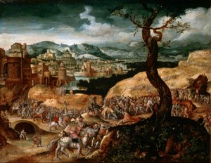 キリストの受難、16世紀初頭 作： Joachim Patinir