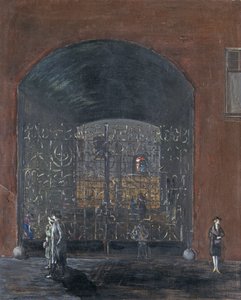 ストリートシーン 作： Joachim Ringelnatz