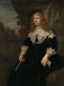 エヴァ・ヘールフィンク（1619-1698） 作： ヨアヒム・フォン・サンドラート