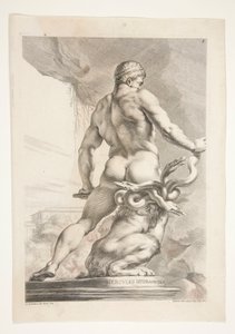 Hercules Hydramuvince (ヘラクレスとヒドラ) 作： Joachim von Sandrart