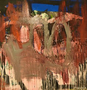 ダイナミック・レッド・アブストラクト 作： Joackim Schou Dahle