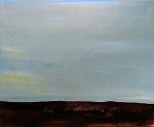 穏やかな開けた風景 作： 