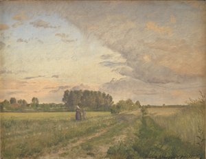 夏の風景 作： Joakim Frederik Skovgaard