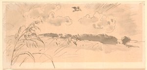 「ひばり」の下書き 作： Joakim Frederik Skovgaard