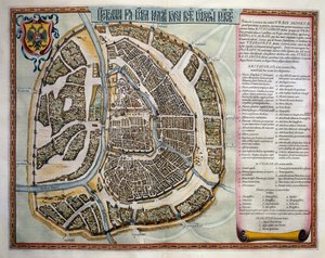 モスクワ、第2巻、アトラス・マイオール、ジョアン・ブラウ（1596-1673）作、銅版画、アムステルダム 作： Joan Blaeu
