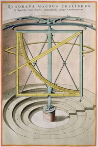 アトラスメジャーのQuadrans Magnus Chalibeusページ、1662 作： Joan Blaeu