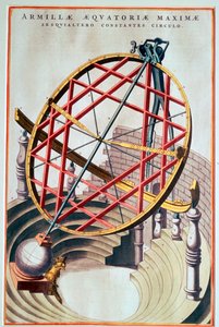 ティコ・ブラーエの赤道儀（16世紀 作： Joan Blaeu