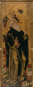 悪魔に苦しめられている聖アンソニー修道院長 作： Joan Desí
