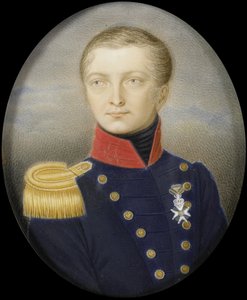 ヤン・カレル・ヨセフス・ファン・スペイク (1802-31)。 海軍士官 作： Joannes Antonius Augustinus Pluckx