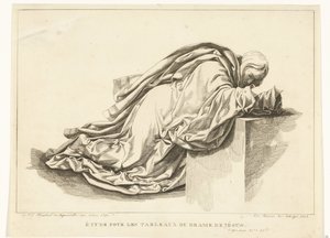 ゲクニエルデ図 イエスのドラマの絵画のための研究（オブジェクトのタイトル） 作： Joannes Bemme