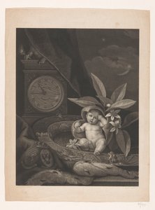 後のウィリアム 3 世の誕生、1817 年 作： Joannes Josephus Wolff