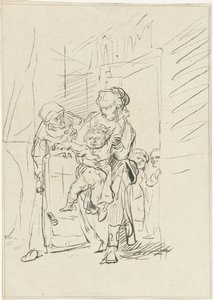 叫ぶ子供 作： Joannis Jacobus Bijlaert
