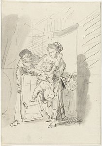 叫ぶ子供 作： Joannis Jacobus Bijlaert
