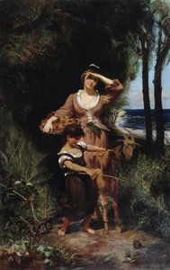 Joanny Rave（1827-1882）による海の絵画によるChevrere。 219×139cm。 必須の言及: コレクション財団は、マルセイユのプロヴァンスを尊重します