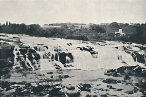 ピラシカバ滝、1895 作： Joao Pompe