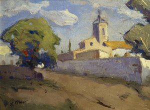 教会 作： Joaquim Mir i Trinxet