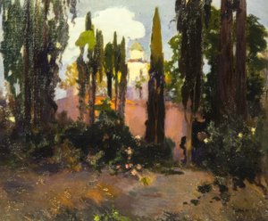 風景 作： Joaquim Mir i Trinxet