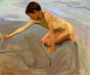  作： Joaquín Sorolla
