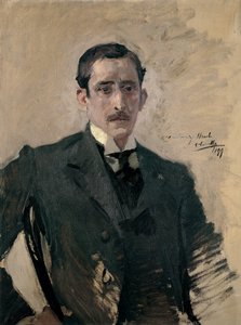 ポートレート 作： Joaquín Sorolla