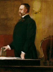 ドン・ホセ・カナレハス・メンデス（1854-1912）の肖像 作： Joaquín Sorolla