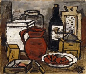 静物 作： Joaquin Torres Garcia