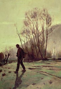労働者 作： Joaquin Vayreda