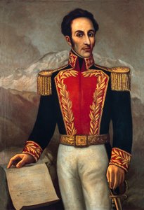 シモン・ホセ・アントニオ・ボリバル（1783-1830） 南米の将軍・政治家 作： Joaquín Pinto