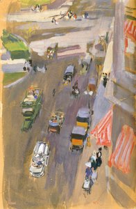 ニューヨークの5番街 作： Joaquín Sorolla