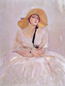 ラケルメラーの肖像1888-1962、1919 作： Joaquín Sorolla