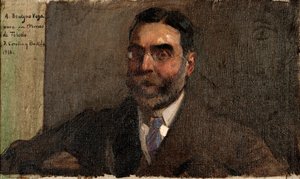 ベガ・インクラン侯爵の肖像 作： Joaquín Sorolla