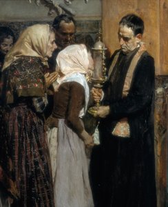 聖遺物、詳細 作： Joaquín Sorolla
