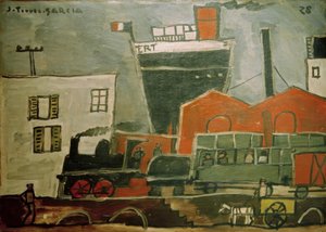 ポート 作： Joaquín Torres García