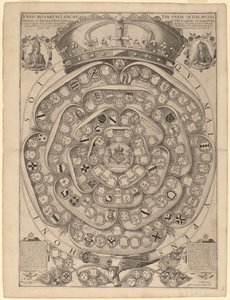 タルボットのバラ: ガーター騎士団の記録、1486-1589 作： Jodocus Hondius I after Thomas Talbot